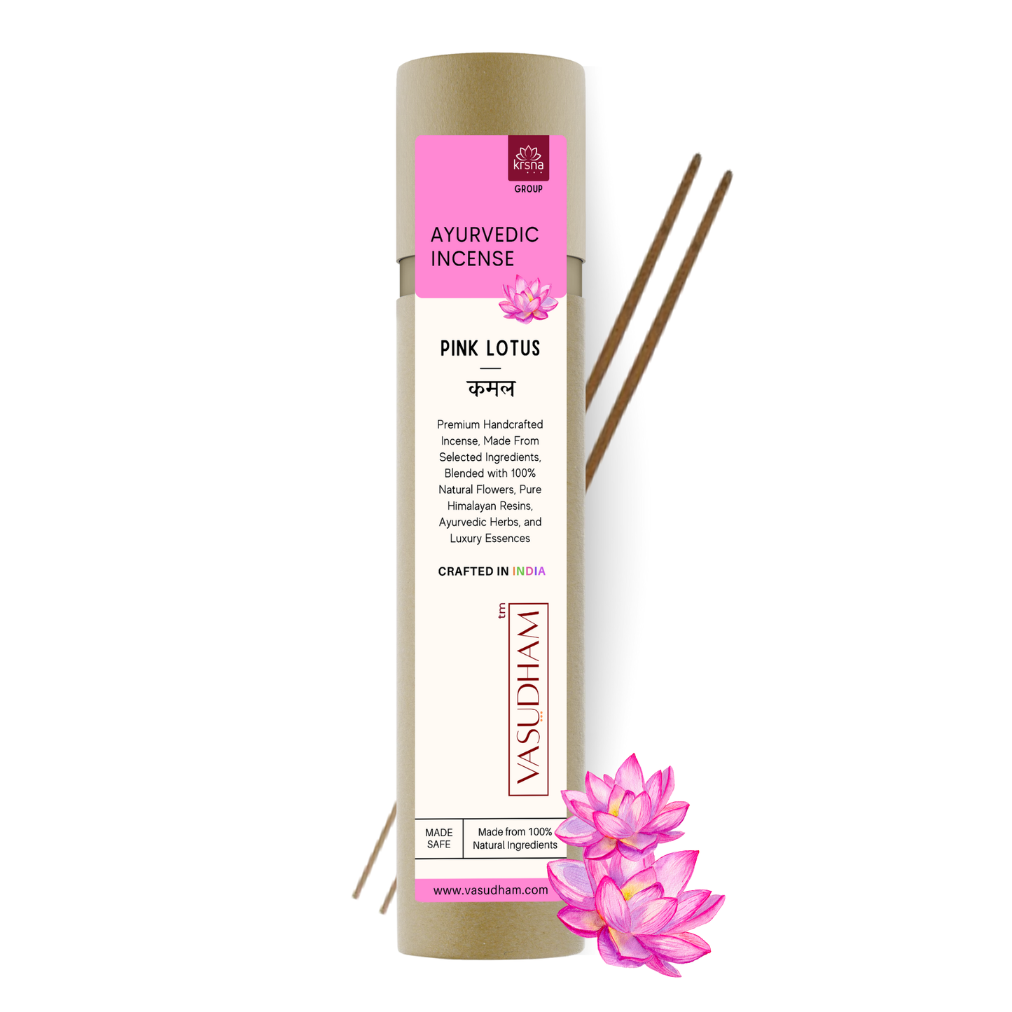 Pink Lotus and Tuberose Incense Combo Pack