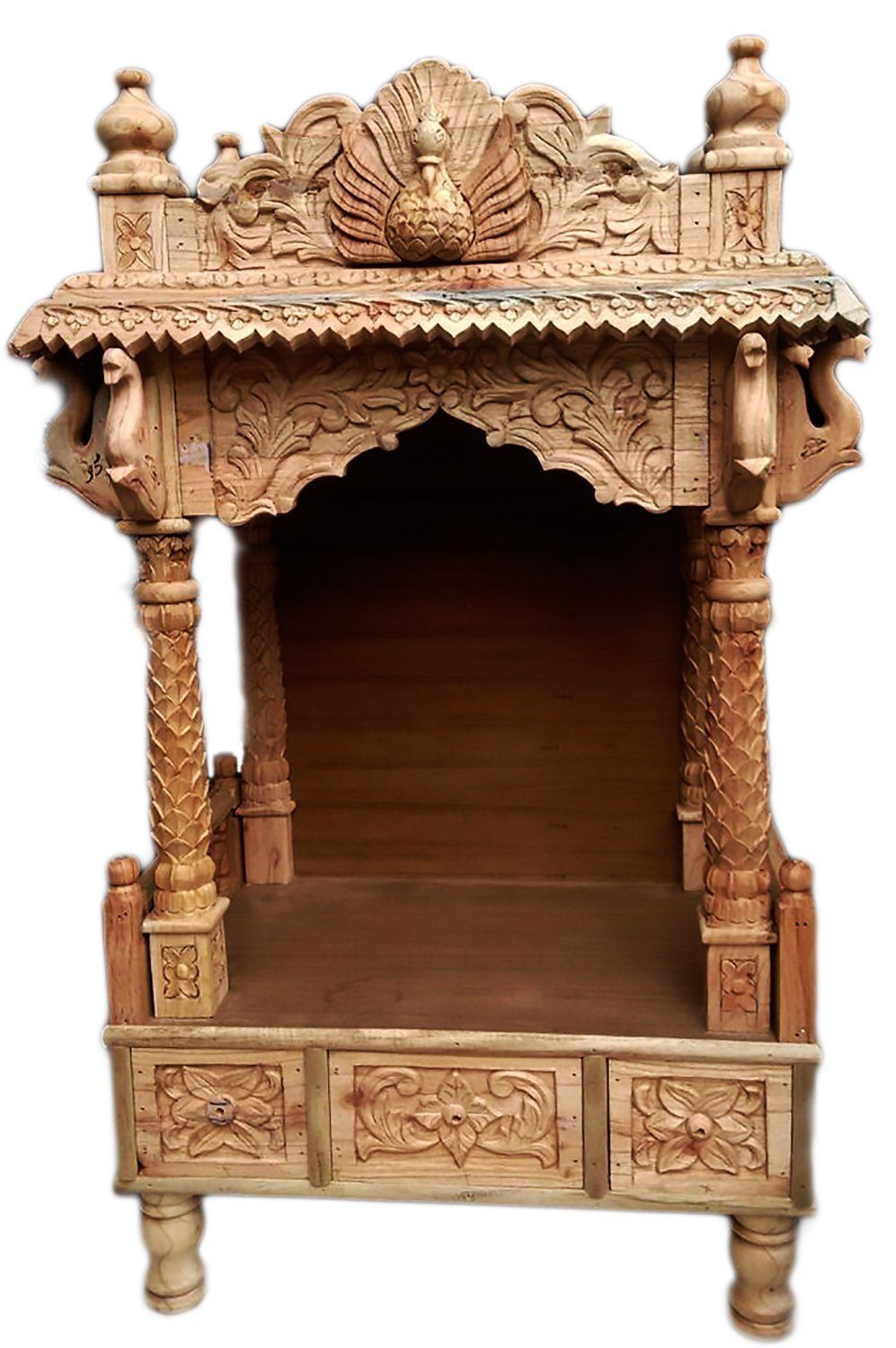 Rosewood Wooden Pooja Mandir