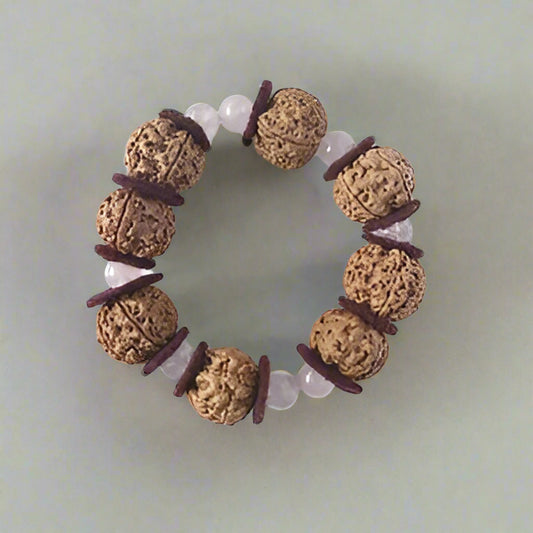 7 mukhi Rudraksha Nepali bracelet