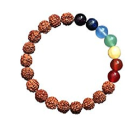 7 Chakra Rudraksha Bracelet