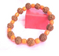 Coral Moonga and 5 Mukhi Rudraksha Bracelet