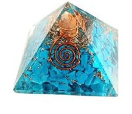 Natural Chakra Balancing Healing Crystal Stone Turquoise Orgonite