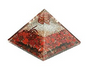 Carnelian and Red Jasper Pyramid