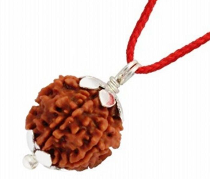 4 Mukhi Nepali Rudraksha Pendant