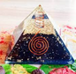 Black Orgonite Pyramid