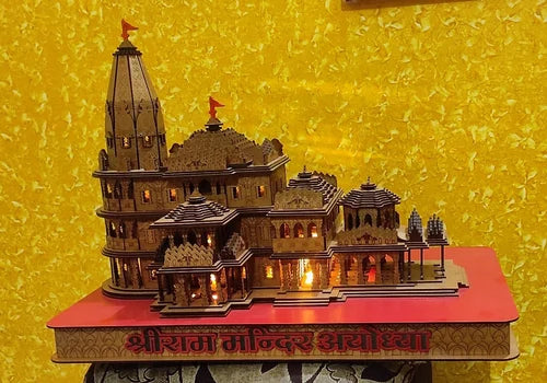 Shri Ram Mandir Big Size Miniature
