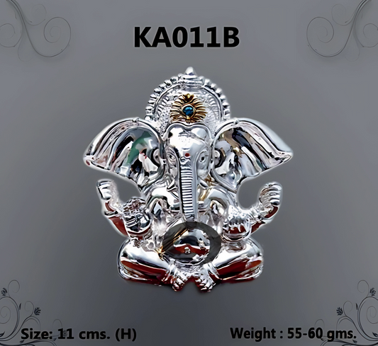 Silver Ganesh Murti

