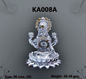 Silver Lakshmi idol

