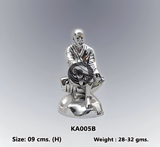 Silver Sai Baba Idol