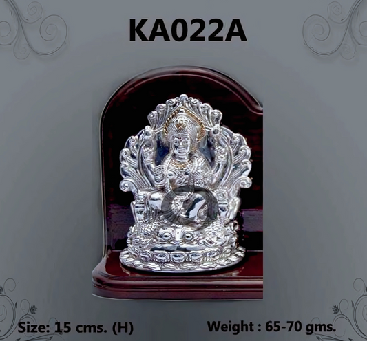 silver Laxmi idol