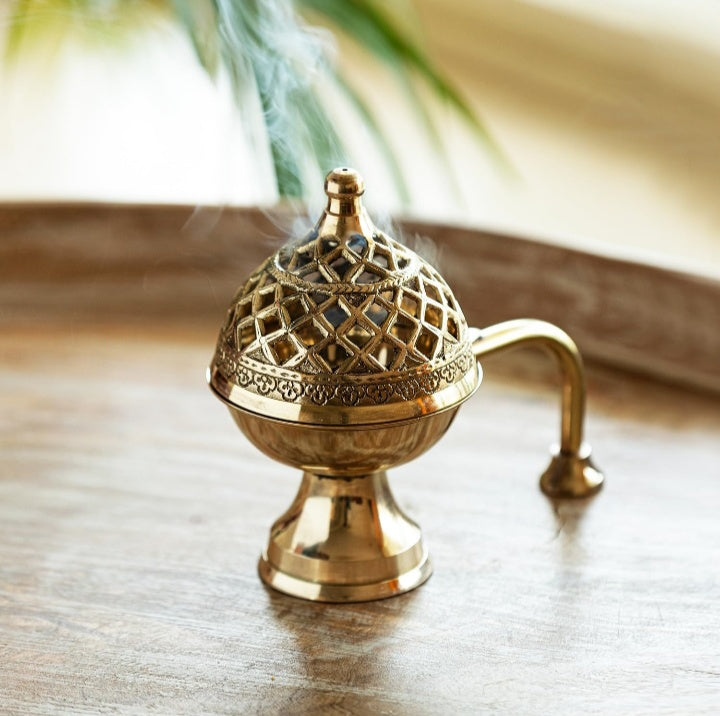 Brass Incense Burner (Large Size)