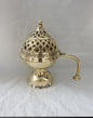 Brass Incense Burner (Medium)