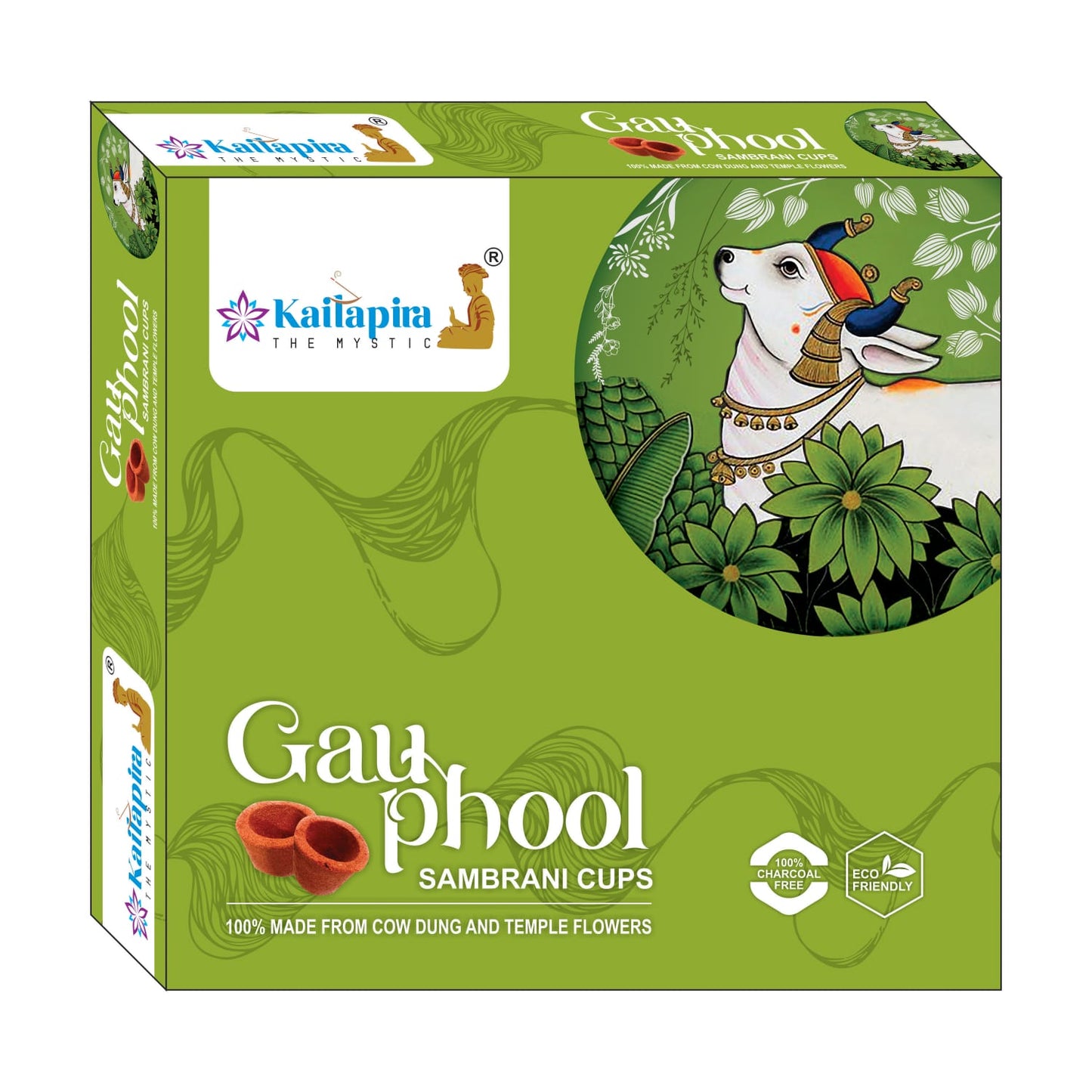 Gauphool Havan Cups (Pack of 4)