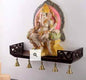 Wooden Wall-Mounted Pooja Mandir Online