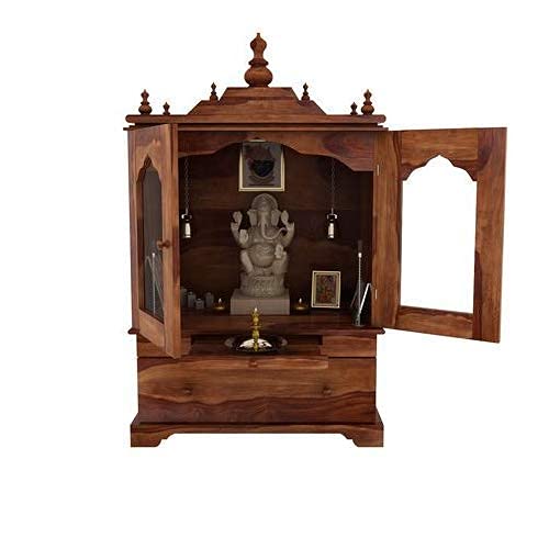 Wooden Pooja Mandir for Home Image 6