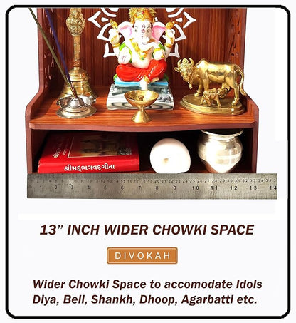 Wooden pooja mandir