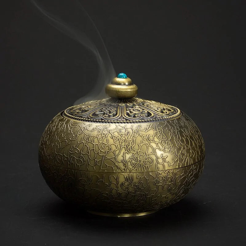 alloy retro incense burners