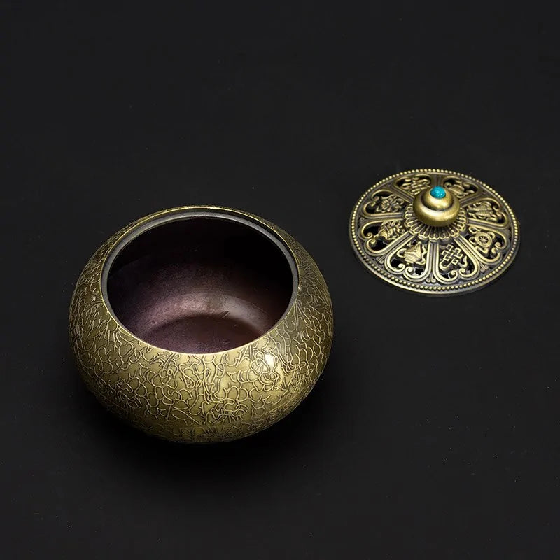 alloy retro incense burners