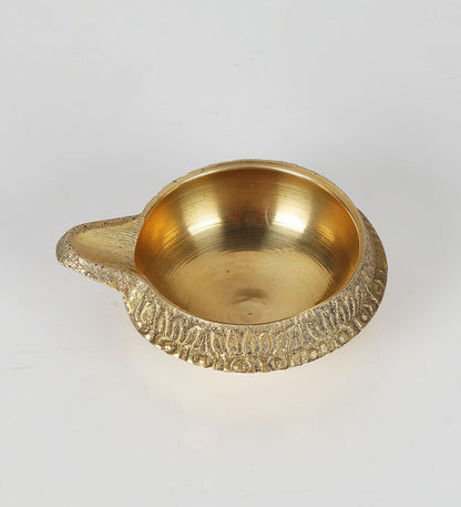 Gold Brass Diya