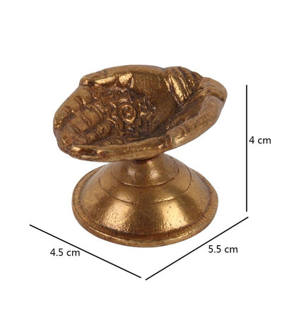 Hand Shaped Diya - Set of 2