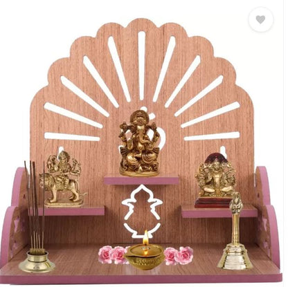 Beautiful Plywood Mandir Pooja