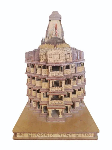 Large Shree Dwarkadhish Mandir 3D Model