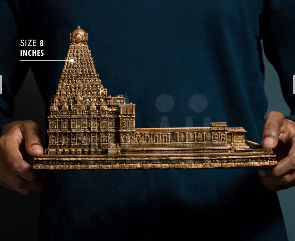 Brihadeeswara Tanjore Temple Miniature