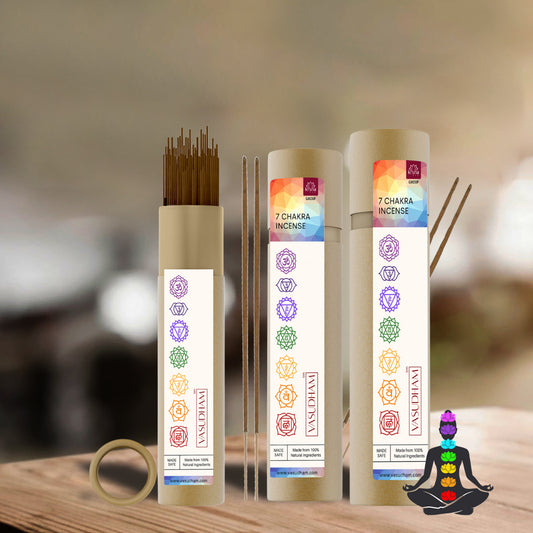 Seven Chakra Incense Stick Pack