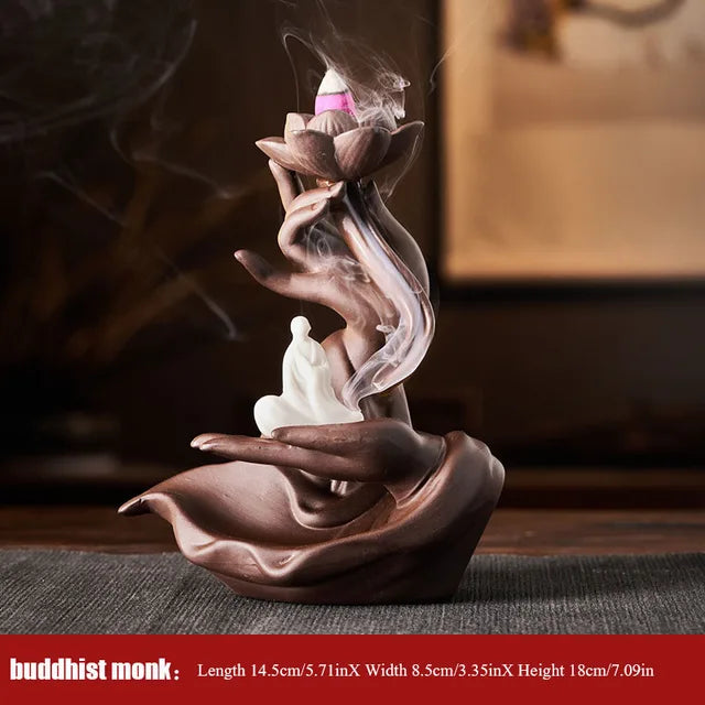 Spiritual Backflow Incense Burner