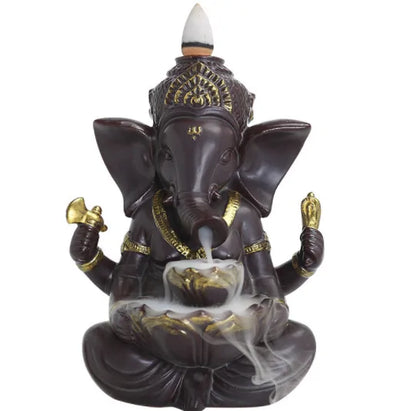 Ganesha Backflow Incense Burner