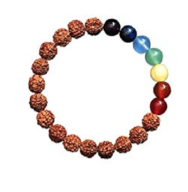multicolored rudraksha bracelet 