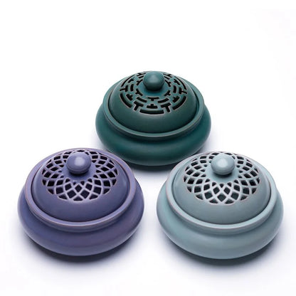 Ceramic Incense Holder 2 And 4 Hours Coil